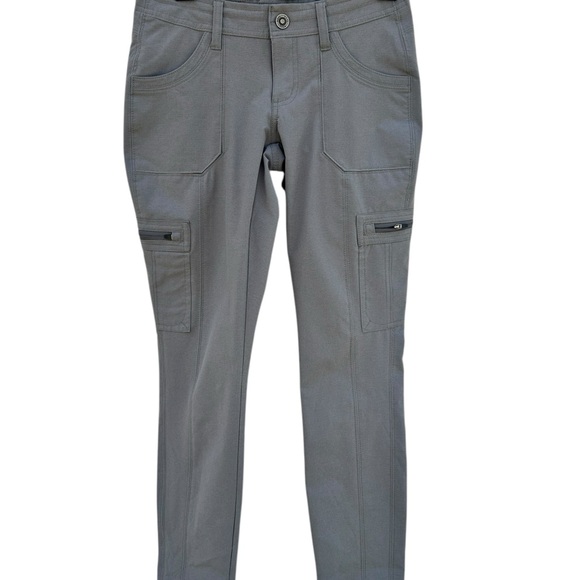 Kuhl Horizn Skinny Cargo Reflex Softshell Pants Storm Women's 0 Short NWT Gray - Picture 1 of 9